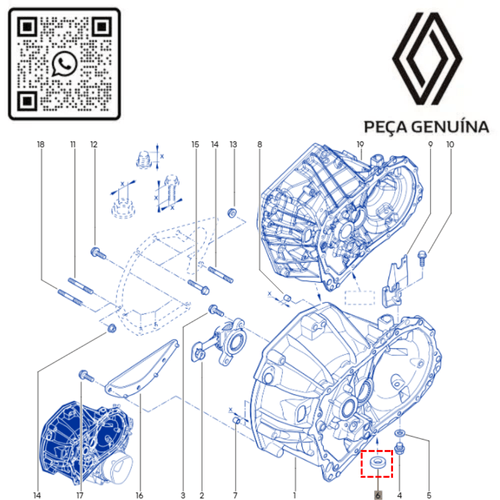 RN 688654 7700688654 PECA PARA CARROCERIA 2